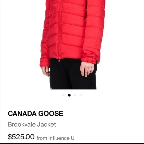 LIKE NEW Canada Goose Red Jacket 100% Authentic - Picture 8 of 8